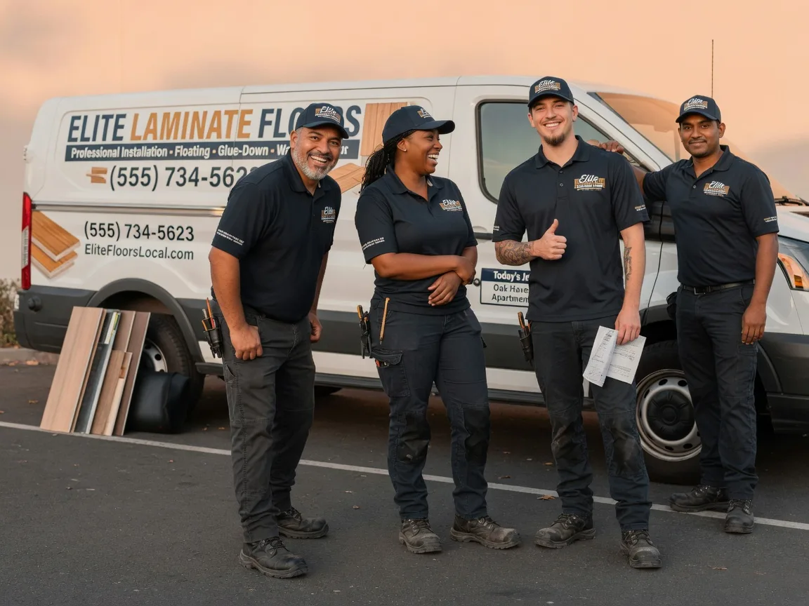 Laminate flooring installation company in Percival, IA
